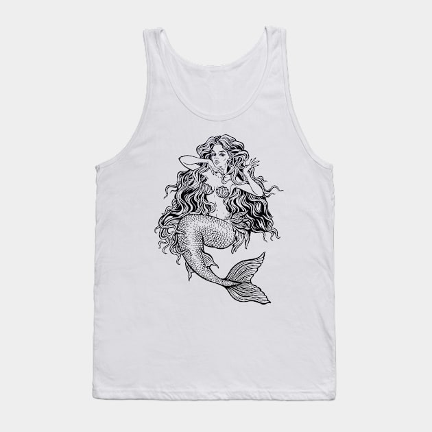 Mermaid Dreams Tank Top by Desert Wind Threads